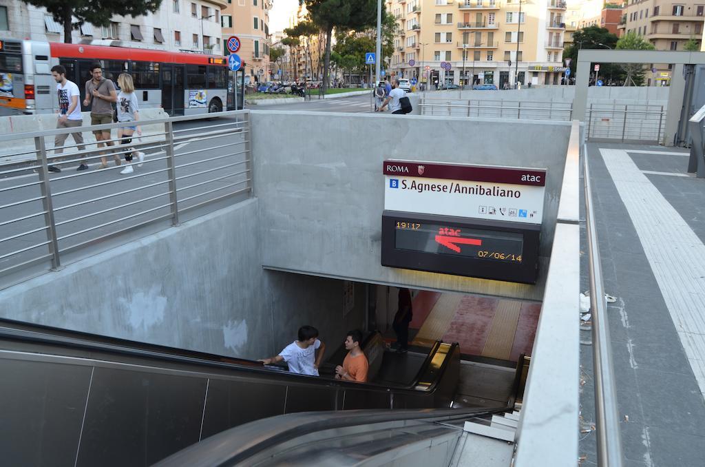 Al171 Tourist Rental Close Metro B1 - Sant'Agnese Annibaliano Rome Exterior photo